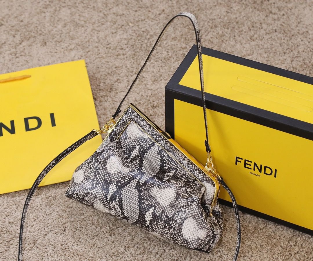 Fendi First Small Python Bag 26cm