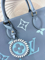 Louis Vuitton By The Pool OnTheGo MM Bag 35cm Monogram Empreinte Canvas Leather Spring/Summer Collection Blue