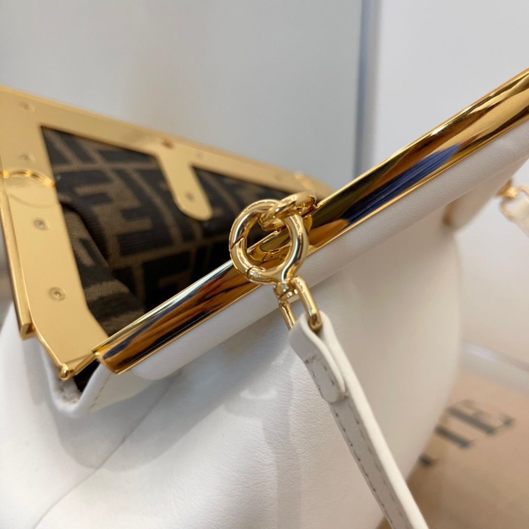 Fendi Mini Crossbody 26cm White