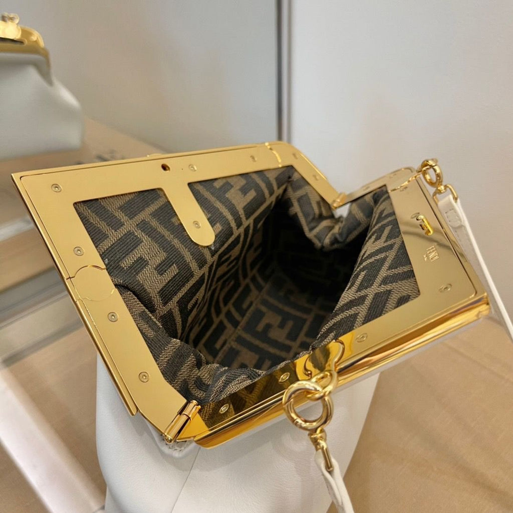 Fendi Mini Crossbody 26cm White