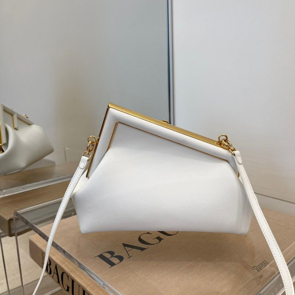 Fendi Mini Crossbody 26cm White