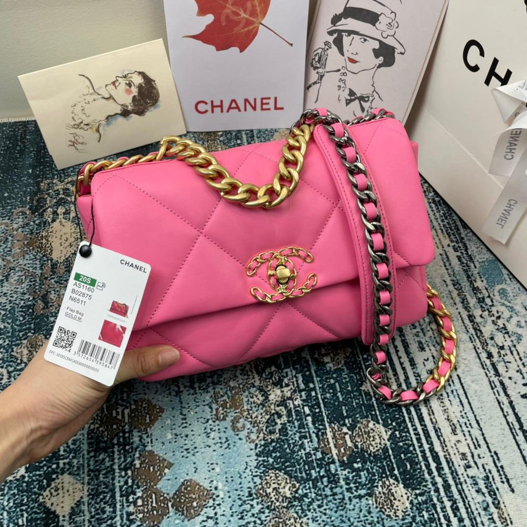 Chanel Classic Flapbag 26cm Pink