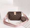 Louis Vuitton Multi Pochette Accessoires Monogram Canvas Fall/Winter Collection M44840 Rose Clair