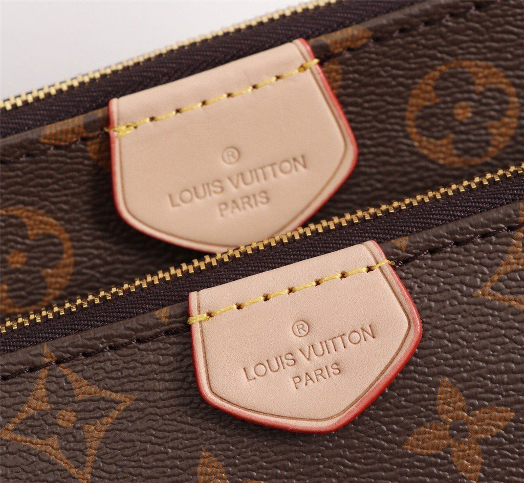 Louis Vuitton Multi Pochette Accessoires Monogram Canvas Fall/Winter Collection M44840 Rose Clair
