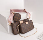 Louis Vuitton Multi Pochette Accessoires Monogram Canvas Fall/Winter Collection M44840, Rose Clair