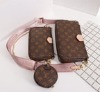 Louis Vuitton Multi Pochette Accessoires Monogram Canvas Fall/Winter Collection M44840, Rose Clair