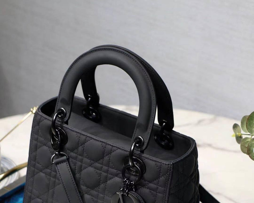 Christian Dior Mini Lady Dior Bag 24cm Black