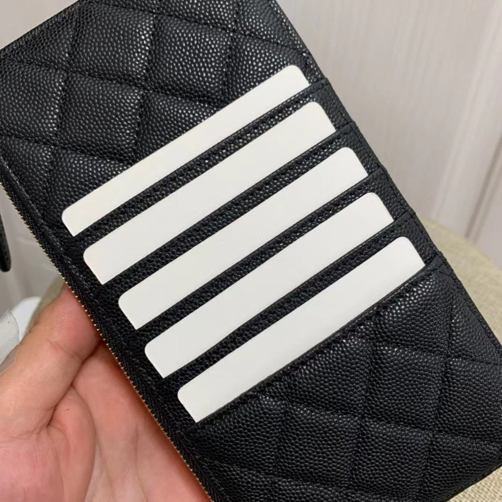 Chanel Coco Clutch Bag 19cm Gold Toned Hardware CC