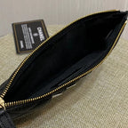 Chanel Coco Clutch Bag 19cm Gold Toned Hardware CC