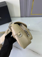 Prada Pocket Nylon And Brushed Bag Beige For Women, Women’s Bags 9in/23cm 1BD295_789_F0F24_V_BFO – Vipfasbags