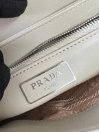 Prada Pocket Nylon And Brushed Bag Beige For Women, Women’s Bags 9in/23cm 1BD295_789_F0F24_V_BFO – Vipfasbags