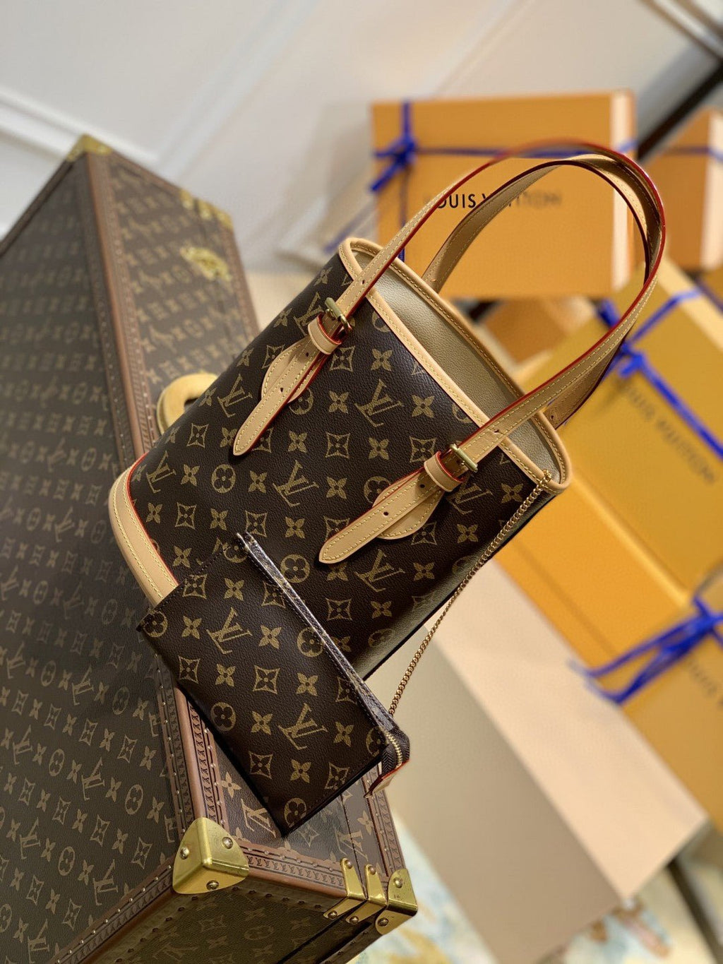 Louis Vuitton M41994 Nóe 23cm Brown