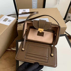 GG Mini Bag With Clasp Closure Beige/Ebony GG Supreme Canvas For Women 7.1in/18cm