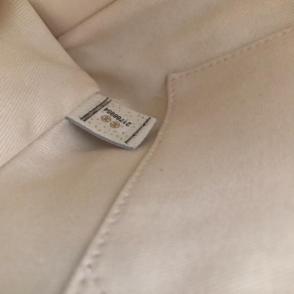 Chanel Coco Handle Bag 28cm White