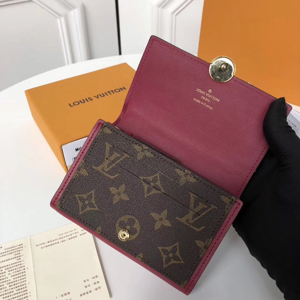 Louis Vuitton Monogram Empreinte Wallet 12cm Brown