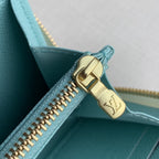 Louis Vuitton Monogram Empreinte Wallet 20cm Blue