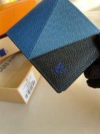 Louis Vuitton Wallet 19cm Blue