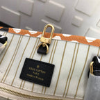 Louis Vuitton On The Go GM Tote Bag 41 cm, Orange