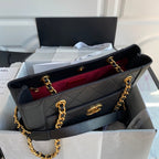 Chanel Maxi Shopping Bag 30cm Black