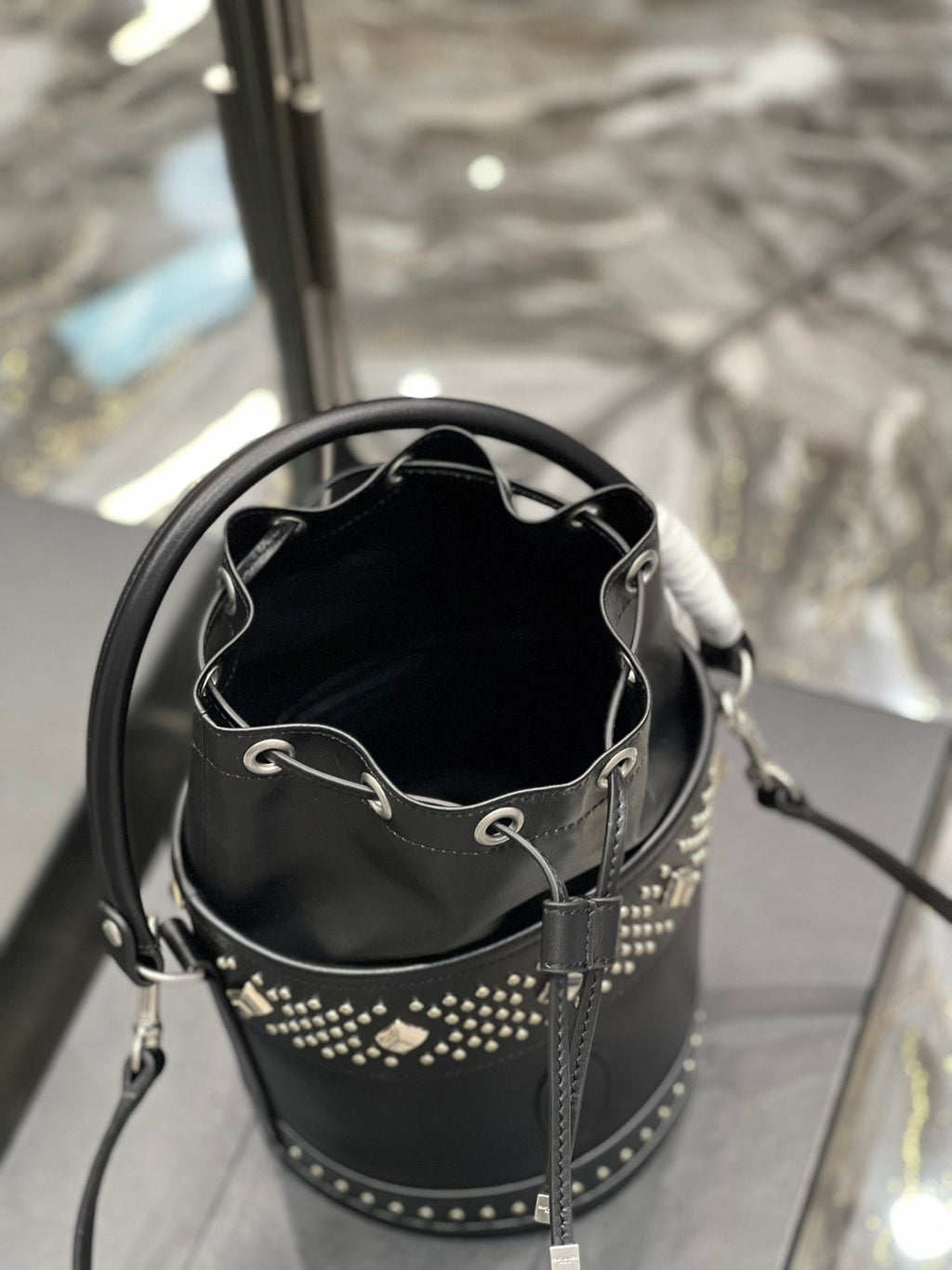 Saint Laurent Bahia Bucket Bag 25cm