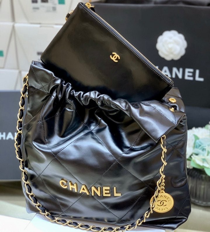 Chanel 22 Large Handbag 41cm Black