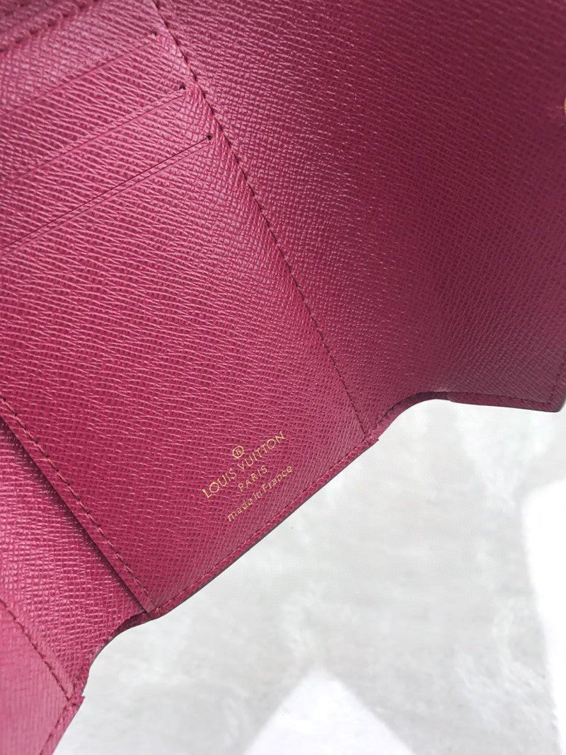Louis Vuitton Monogram Wallet 12cm Brown