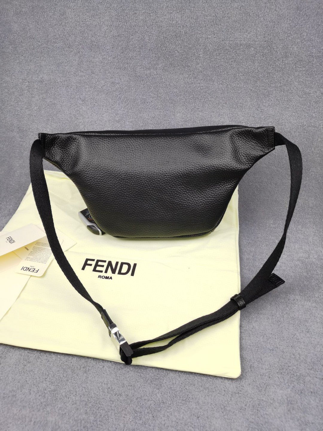 Fendi Belt Bag 18cm Black