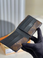 Louis Vuitton Monogram Empreinte Wallet 11cm Black