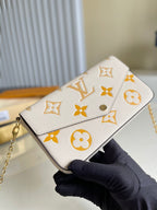 Louis Vuitton Vitorine Wallet 21cm White