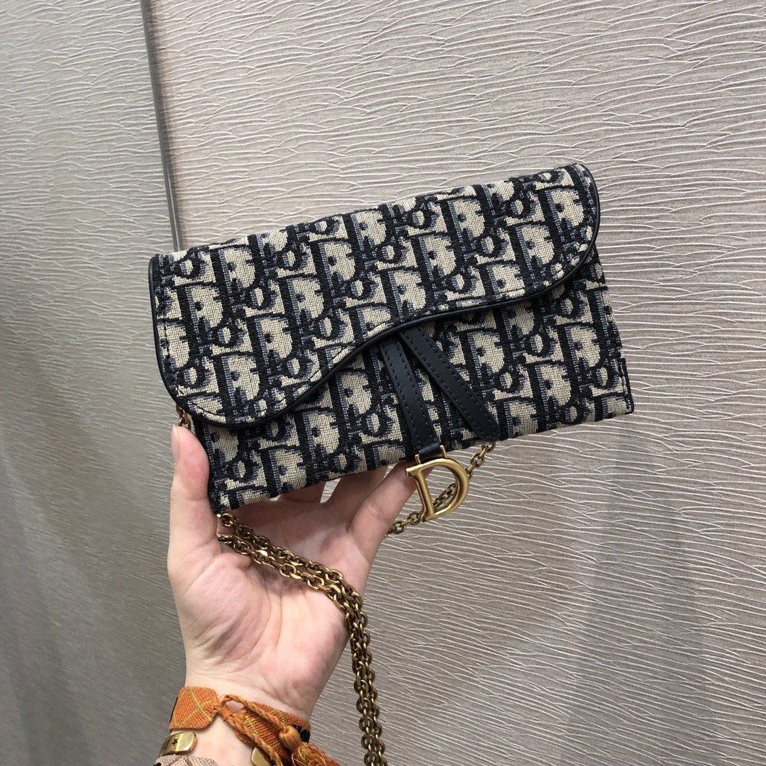 Christian Dior Black Clutch 19cm