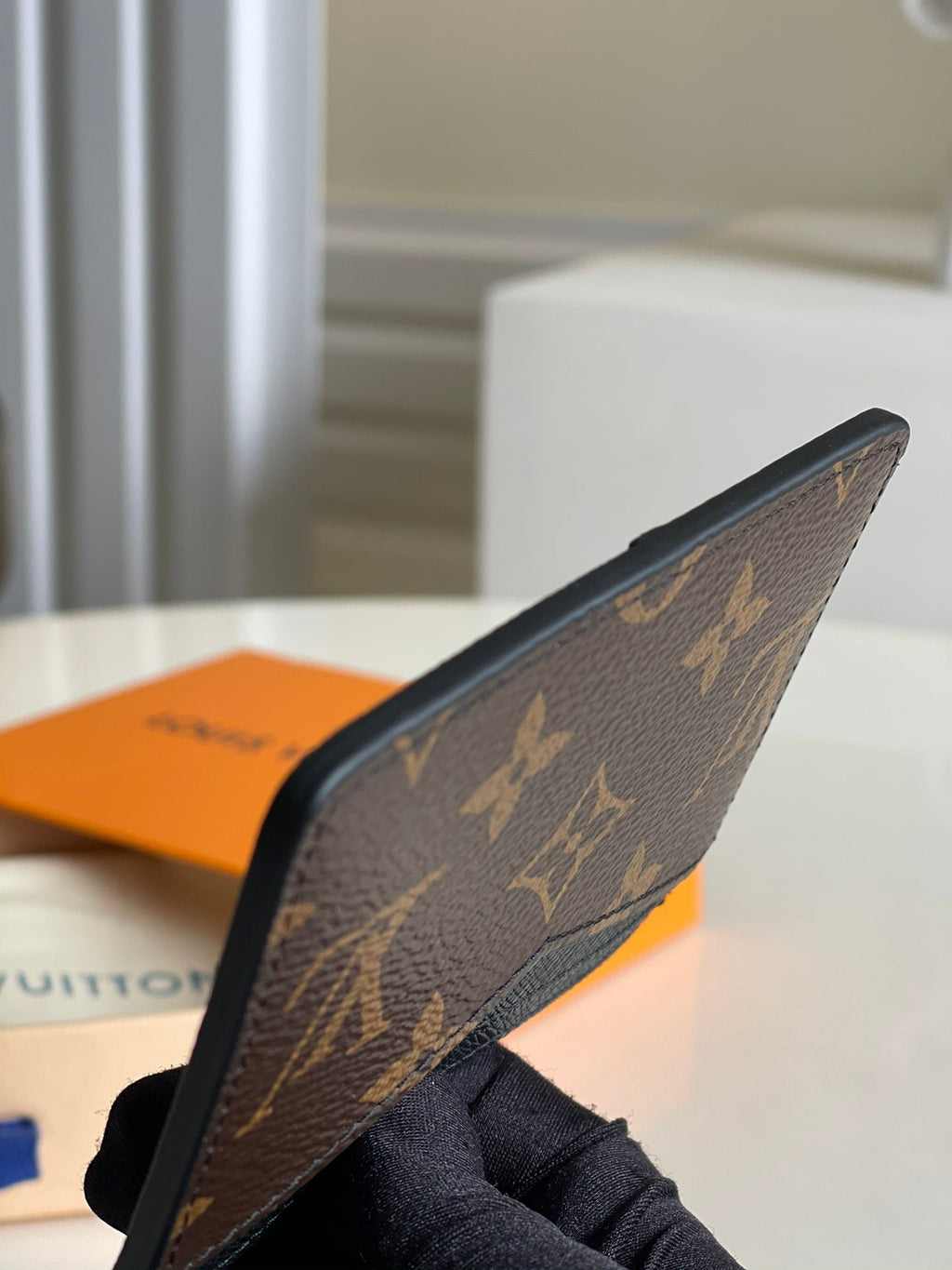 Louis Vuitton Monogram Empreinte Wallet 11cm Brown