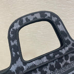 Christian Dior Mini Book Tote 23cm Leopard