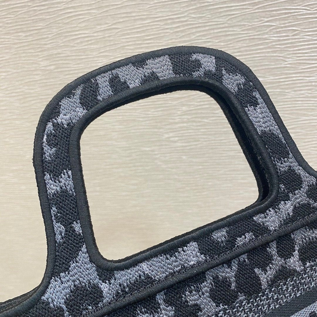 Christian Dior Mini Book Tote 23cm Leopard