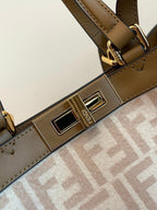 Fendi Peekaboo X-tote Bag 41cm Beige