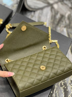 Saint Laurent Small Bag In Mix Matelasse 21cm