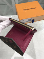 Louis Vuitton Monogram Wallet 12cm Brown