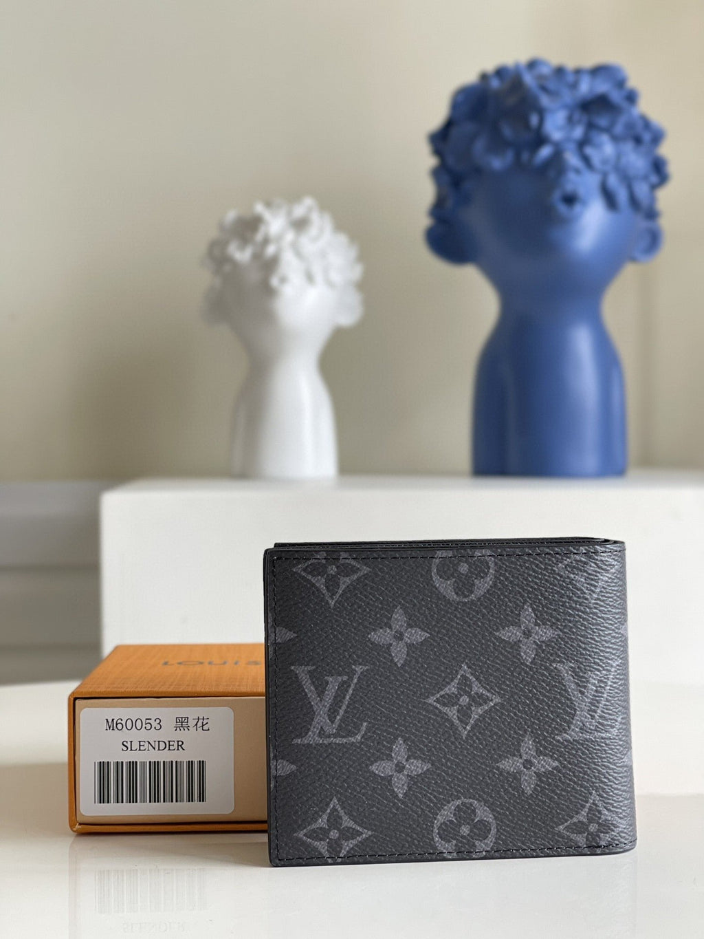 Louis Vuitton Amerigo Wallet 12cm Black