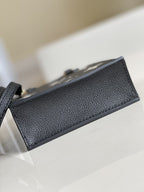 Louis Vuitton Monogram Empreinte Bag 14cm Black
