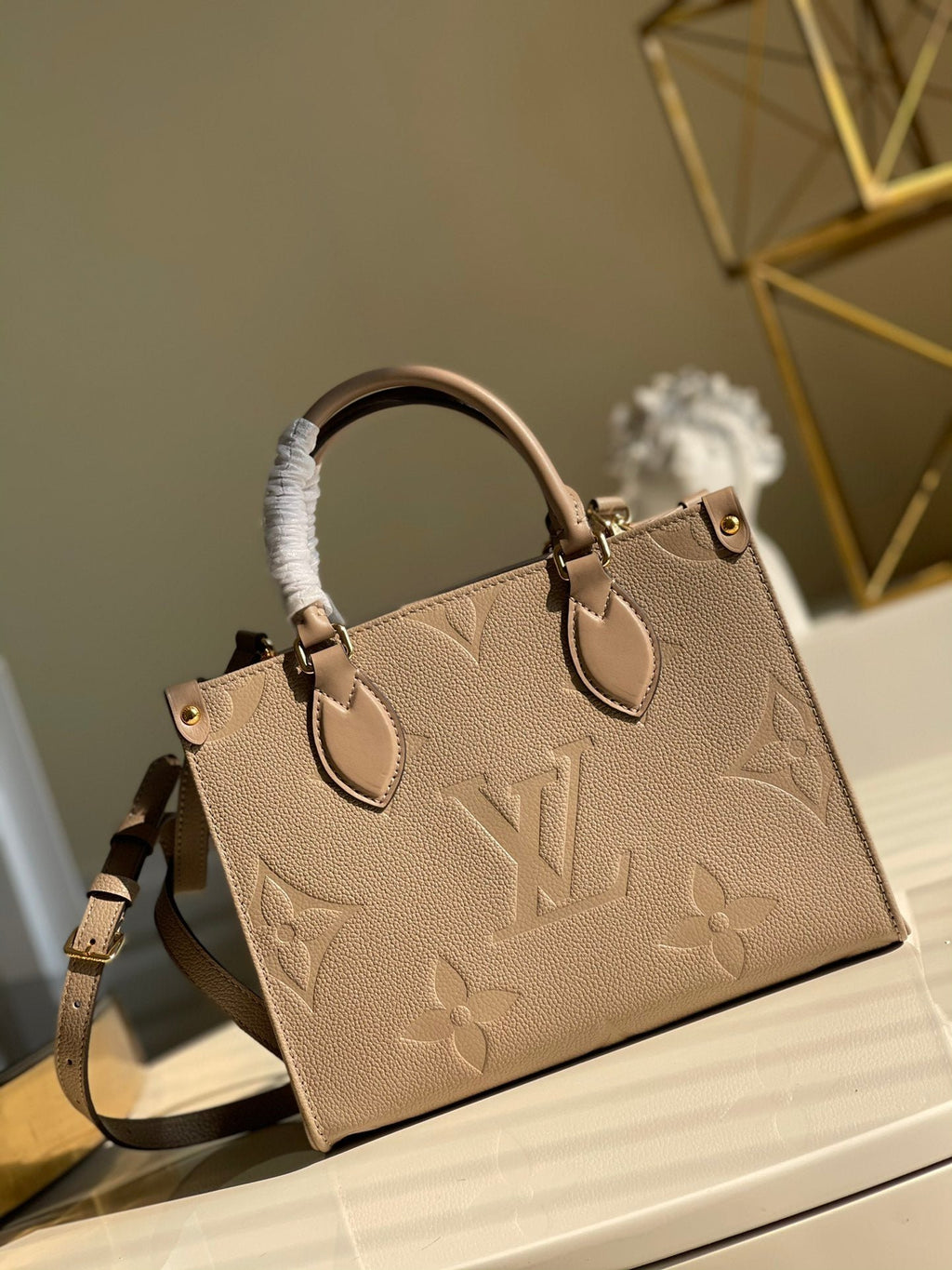 Louis Vuitton Handle Bag 25cm Light-Brown
