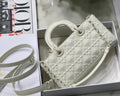 Christian Dior Lady D-Joy Bag 26cm White