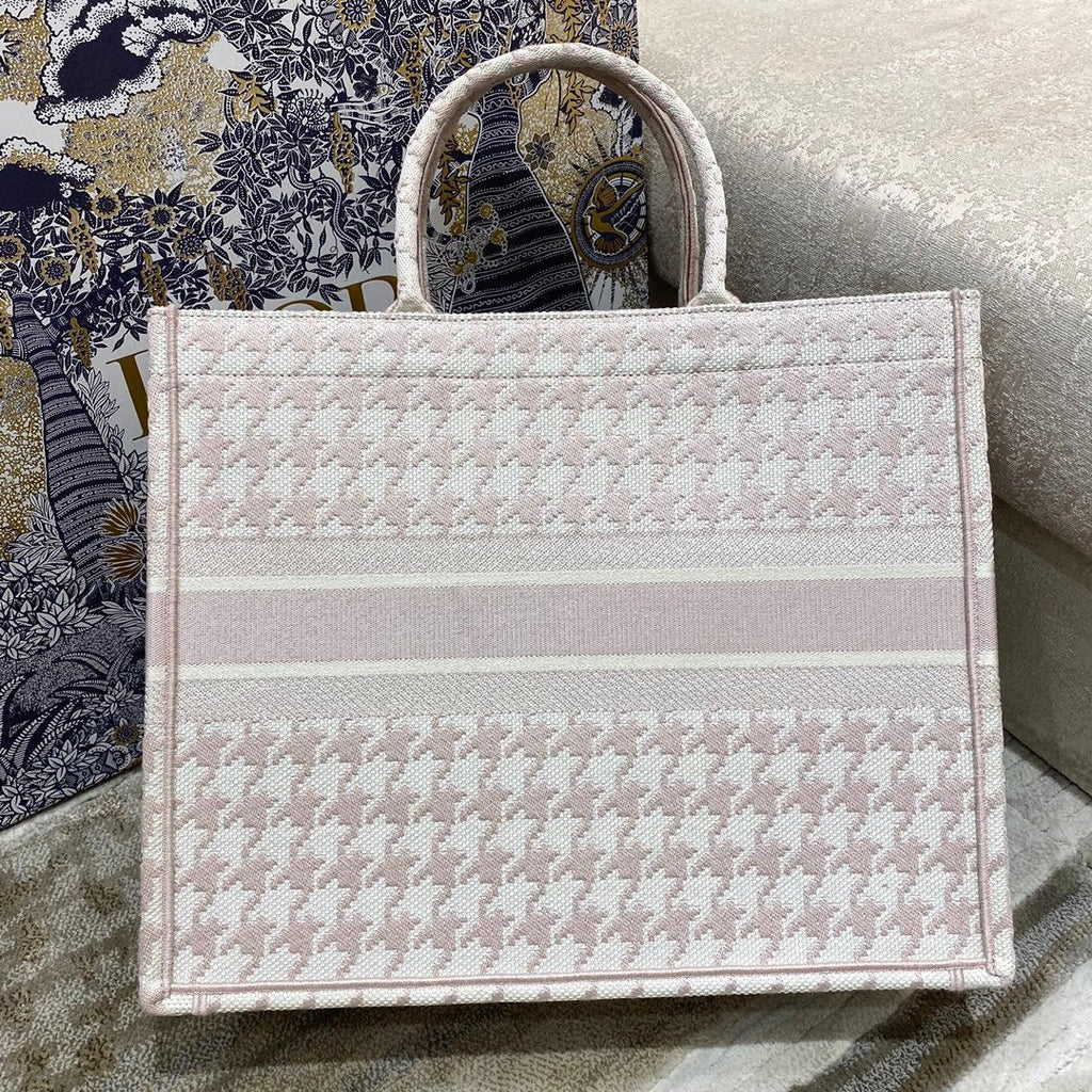 Christina Dior Book Tote Bag 42 cm Pastel