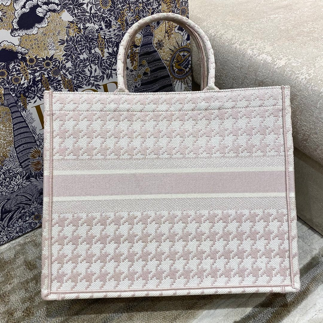 Christina Dior Book Tote Bag 42 cm Pastel