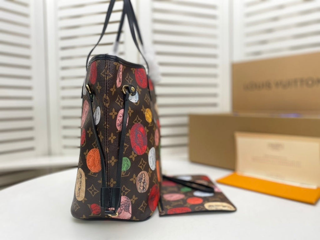 Louis Vuitton x Fornasetti Neverfull MM Bag 31cm