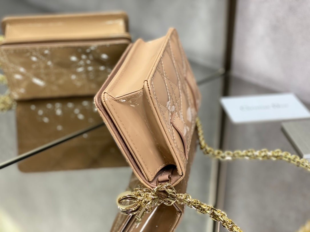 Christian Dior Beige Crossbody Bag 14cm
