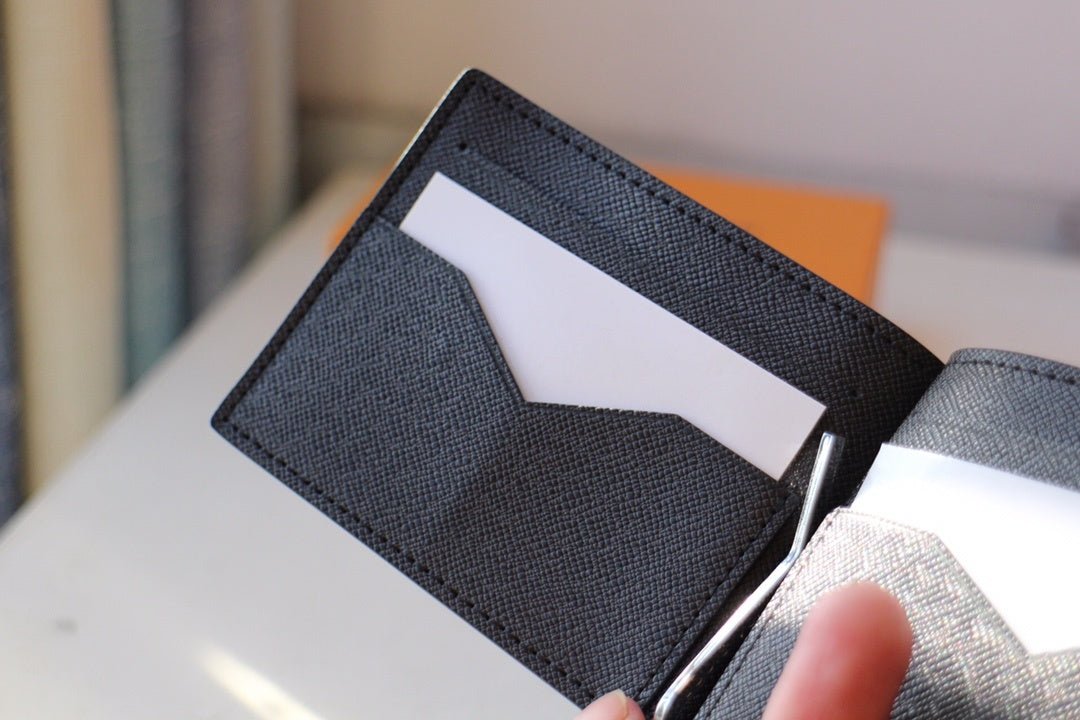 Louis Vuitton Wallet 12cm Black
