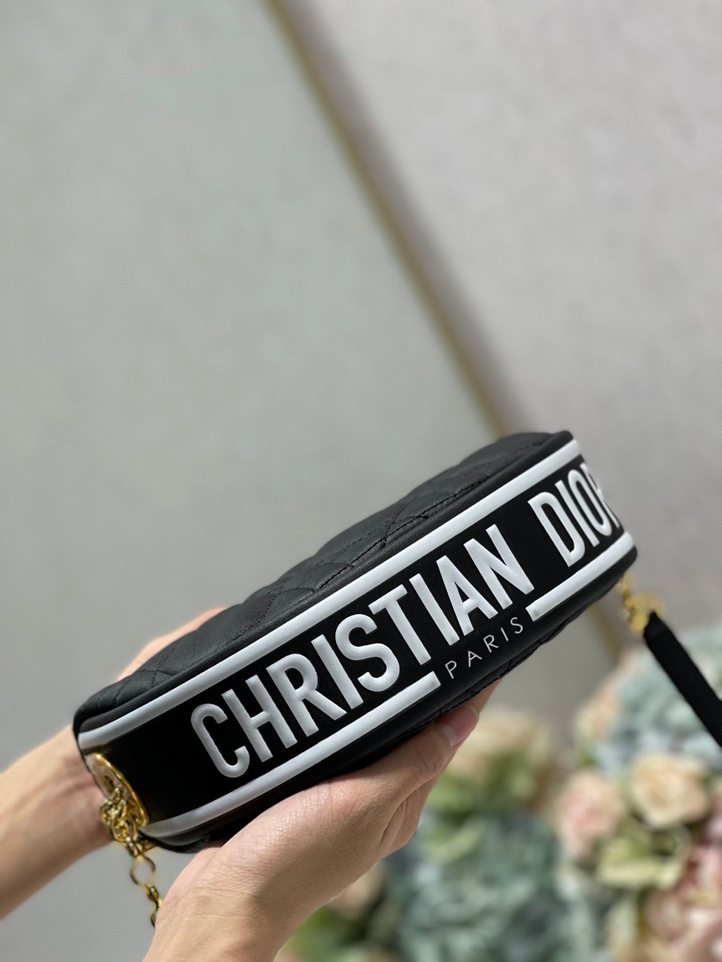 Christian Dior Small Vibe Hobo Bag 20cm Black