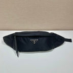 Prada Re-Nylon And Saffiano Belt Bag Black For Women, Women’s Bags 10.2in/26cm