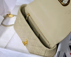Christian Dior Beige Caro Bag 26cm