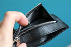 Louis Vuitton ID Card Holder Damier Graphite Canvas Black For Men, Men’s Wallet 13cm LV N60378