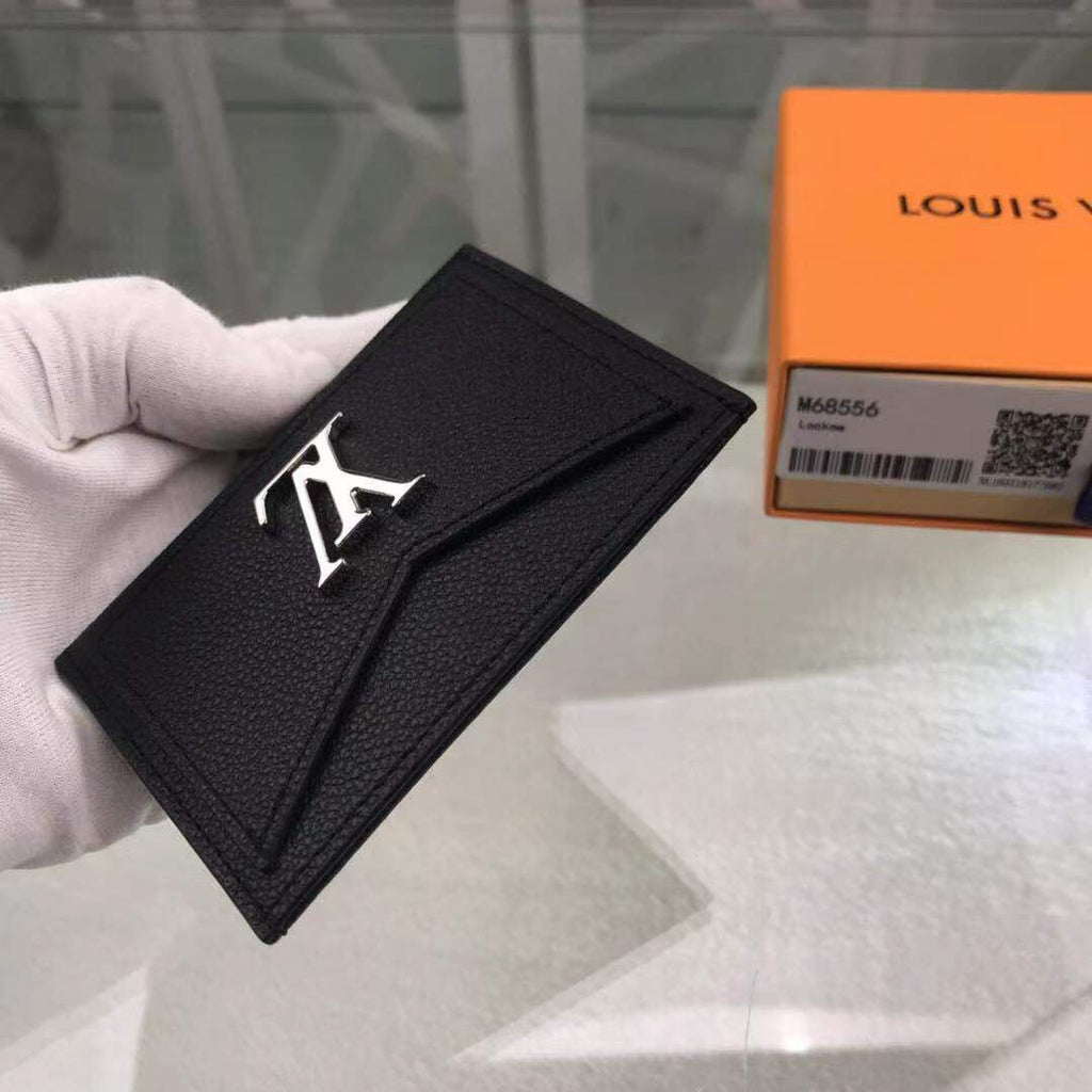 Louis Vuitton Lockme Wallet 11cm Black